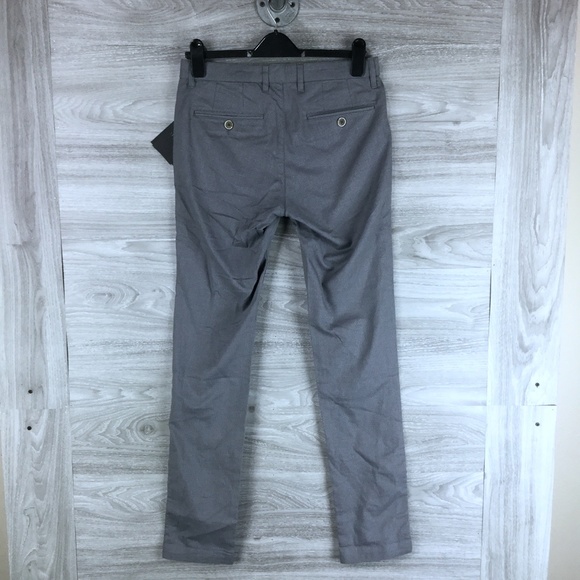 Ted Baker Clydesy Mini Design Slim Fit Trousers - Picture 5 of 6